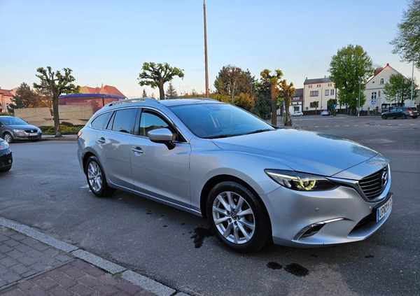 Mazda 6 cena 45900 przebieg: 205000, rok produkcji 2017 z Wągrowiec małe 211